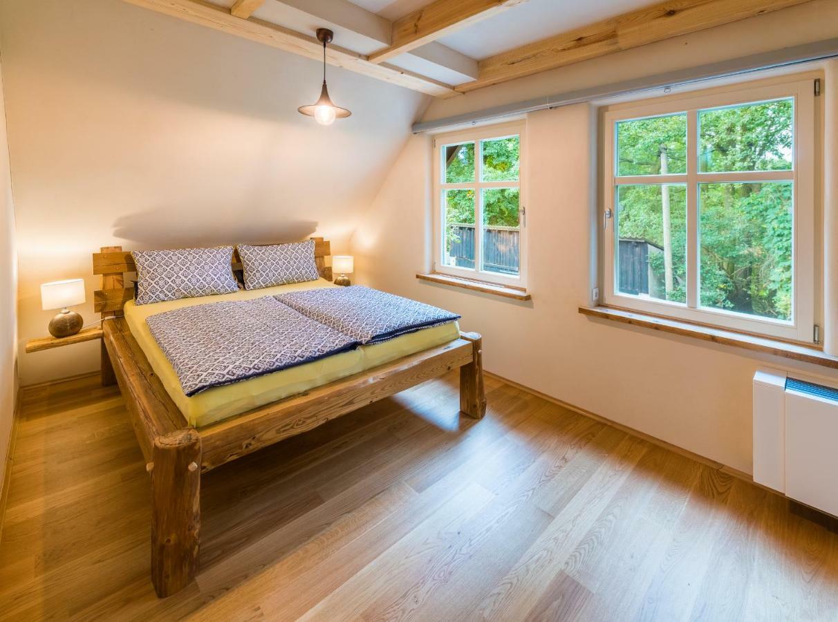 Adelinenhof - Ferienapartments, Fasten, Wellness & Gesundheit Бург Екстериор снимка